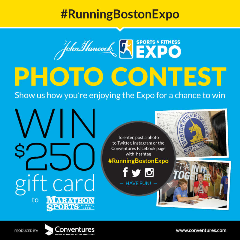 Boston Marathon Expo Photo Contest #RunningBostonExpo