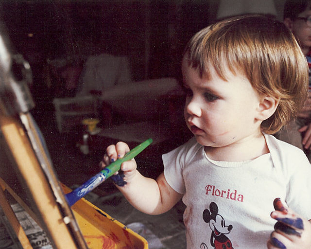 Erin painting